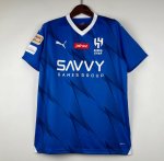 2023-24 Al Hilal SFC Leyard Crescent Home Soccer Jersey Shirt