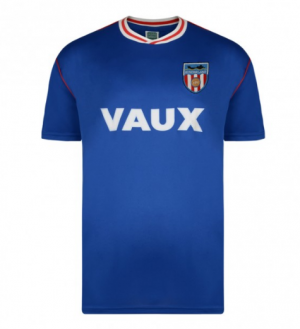1990 Sunderland Retro Away Soccer Jersey Shirt