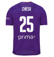 2019-20 Fiorentina Home Soccer Jersey Shirt CHIESA #25