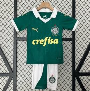 2024-25 Sociedade Esportiva Palmeiras Kids Home Soccer Kits Shirt With Shorts