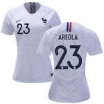 Women 2018 World Cup France Away Soccer Jersey Shirt Alphonse Areola #23