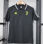 2023-24 Juventus Black Polo Shirt