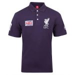 2013 Liverpool Deep Purple Polo T-Shirt