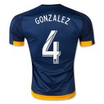 2015-16 LA Galaxy GONZALEZ 4 Away Soccer Jersey