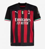 2022-23 AC Milan Home Soccer Jersey Shirt