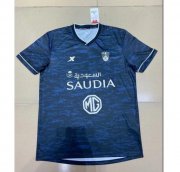 2021-22 Al Ahli Saudi FC Blue Soccer Jersey Shirt