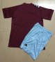 Kids Colorado Rapids 2020-21 Home Soccer Shirt With Shorts