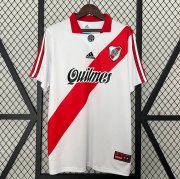 1998-99 River Plate Retro Home Soccer Jersey Shirt