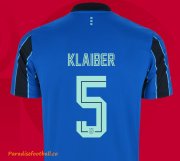 2021-22 Ajax Away Soccer Jersey Shirt with Klaiber 5 printing