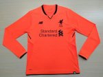 2017-18 Liverpool Third Long sleeve Soccer Jersey Shirt