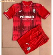 Kids Real Villarreal 2021-22 Away Soccer Kits Shirt With Shorts