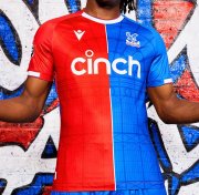 2023-24 Crystal Palace Home Soccer Jersey Shirt Player Version