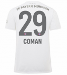 2019-20 Bayern Munich Away Soccer Jersey Shirt Coman 29