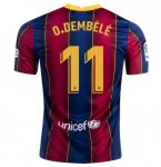 2020-21 Barcelona Home Soccer Jersey Shirt OUSMANE DEMBÉLÉ #11