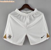 2022-23 Sport Club Corinthians Paulista White Soccer Shorts