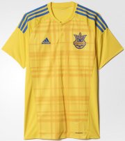 2016 Euro Ukraine Home Soccer Jersey