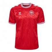 2024 Euro Cup Denmark Home Soccer Jersey Shirt