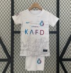 2023-24 Al-Nassr FC Kids Third Away Soccer Kits Shirt With Shorts