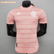 2021-22 Camisa Flamengo Outubro Rosa Soccer Jersey Shirt Player Version