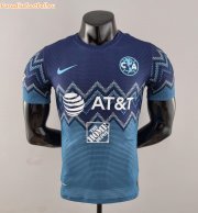 2022-23 Club America Blue Third Away Soccer Jersey Shirt Player Version