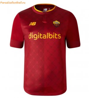 2022-23 AS Roma Home Soccer Jersey Shirt