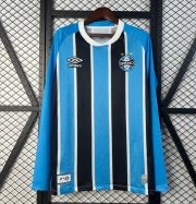 2025-26 Gremio Foot-Ball Home Long Sleeve Soccer Jersey Shirt
