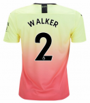 2019-20 Manchester City Third Away Soccer Jersey Shirt Walker #2