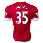 2015-16 Manchester United LINGARD 35 Home Soccer Jersey