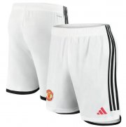 2023-24 Manchester United Home Soccer Shorts