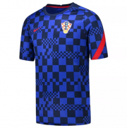 2021-22 Croatia Blue Training Shirt