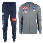 2019-20 Napoli Grey Jacket Training Suits With Pants