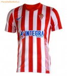 2021-22 Sporting Gijon Home Soccer Jersey Shirt
