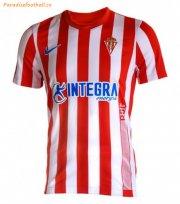 2021-22 Sporting Gijon Home Soccer Jersey Shirt