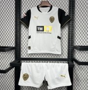 2024-25 Valencia Kids Home Soccer Kits Shirt With Shorts
