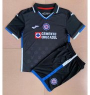 Kids Cruz Azul 2022/23 Third Away Soccer Kits Shirt With Shorts