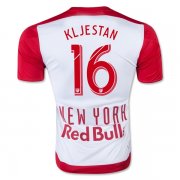 2015-16 New York Red Bulls Home #16 Kljestan Soccer Jersey