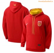 2021 China Red Training Hoodie Sweater