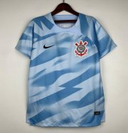 2023-24 SC Corinthians Blue Goalkeeper Soccer Jersey Shirt
