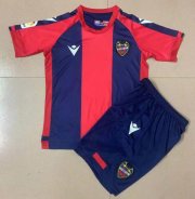 Kids Levante UD 2020-21 Home Soccer Kits Shirt With Shorts