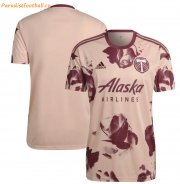 2022-23 Portland Timbers Pink Away Heritage Rose Soccer Jersey Shirt