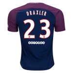 PSG 2017-18 Draxler #23 Home Soccer Jersey