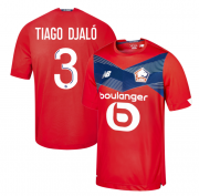2020-21 LOSC Lille Home Soccer Jersey Shirt DJALO #3