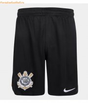 2022-23 Sport Club Corinthians Paulista Home Black Soccer Shorts