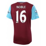 2015-16 West Ham NOBLE 16 Home Soccer Jersey