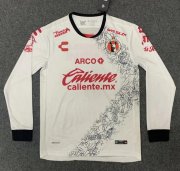 2020-21 Club Tijuana Long Sleeve White Soccer Jersey Shirt