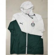 2020-21 Palmeiras White Green Windbreaker Jacket