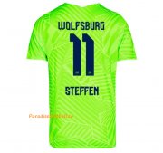 2021-22 Wolfsburg Home Soccer Jersey Shirt with Steffen 11 printing
