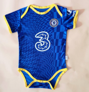 2021-22 Chelsea Home Infant Soccer Jersey Little Baby Kit