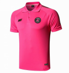 2019-20 PSG Pink Polo Shirt