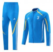 2021-22 Juventus Blue Teamgeist Training Kits Jacket with Pants